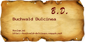 Buchvald Dulcinea névjegykártya